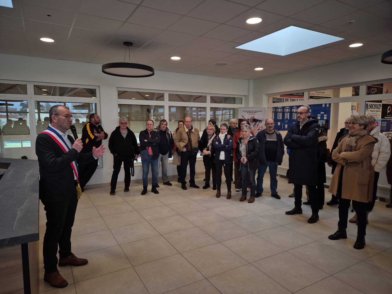 Visite explicative par Monsieur le Maire Philippe MOREAU