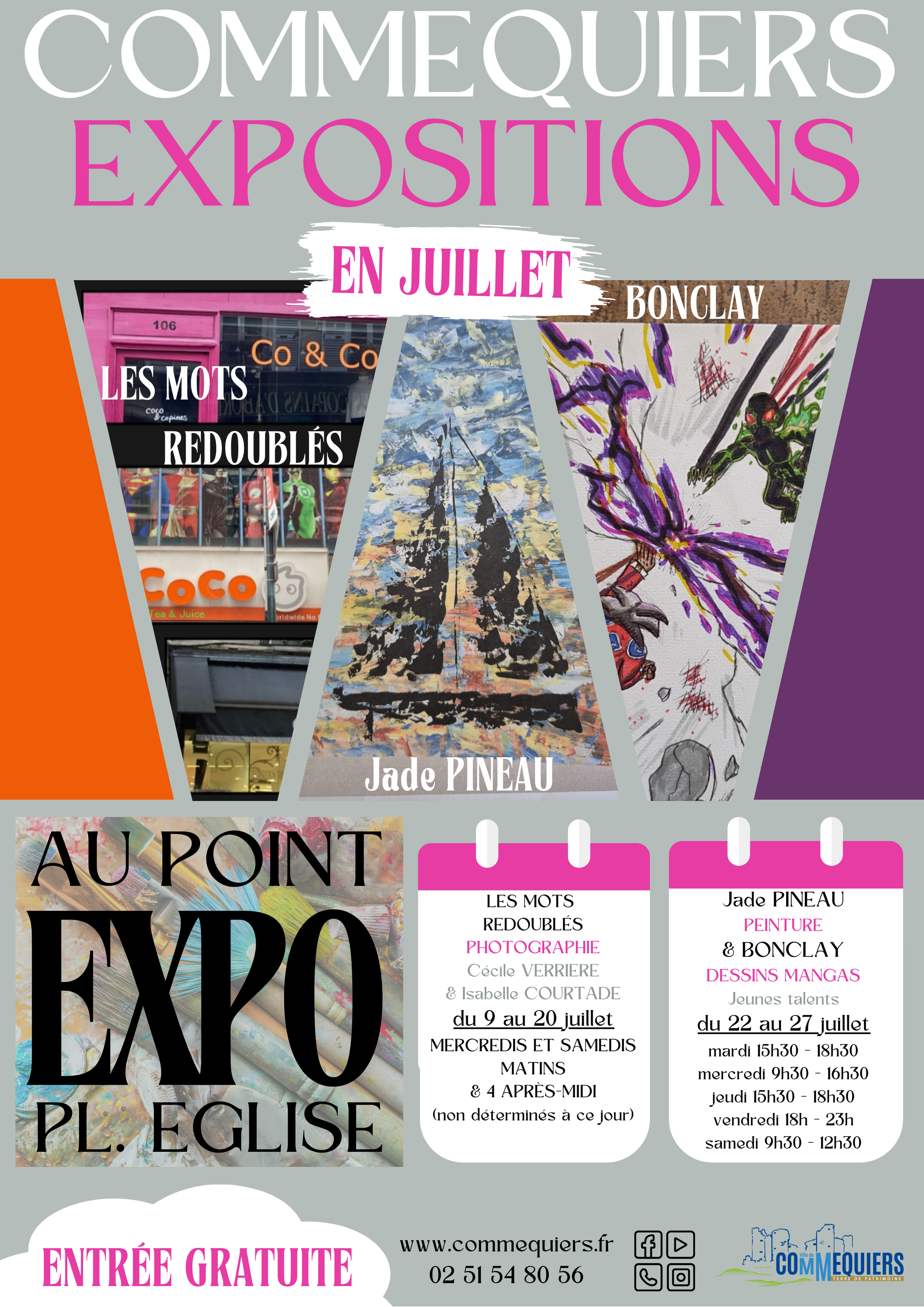 Artistes juillet